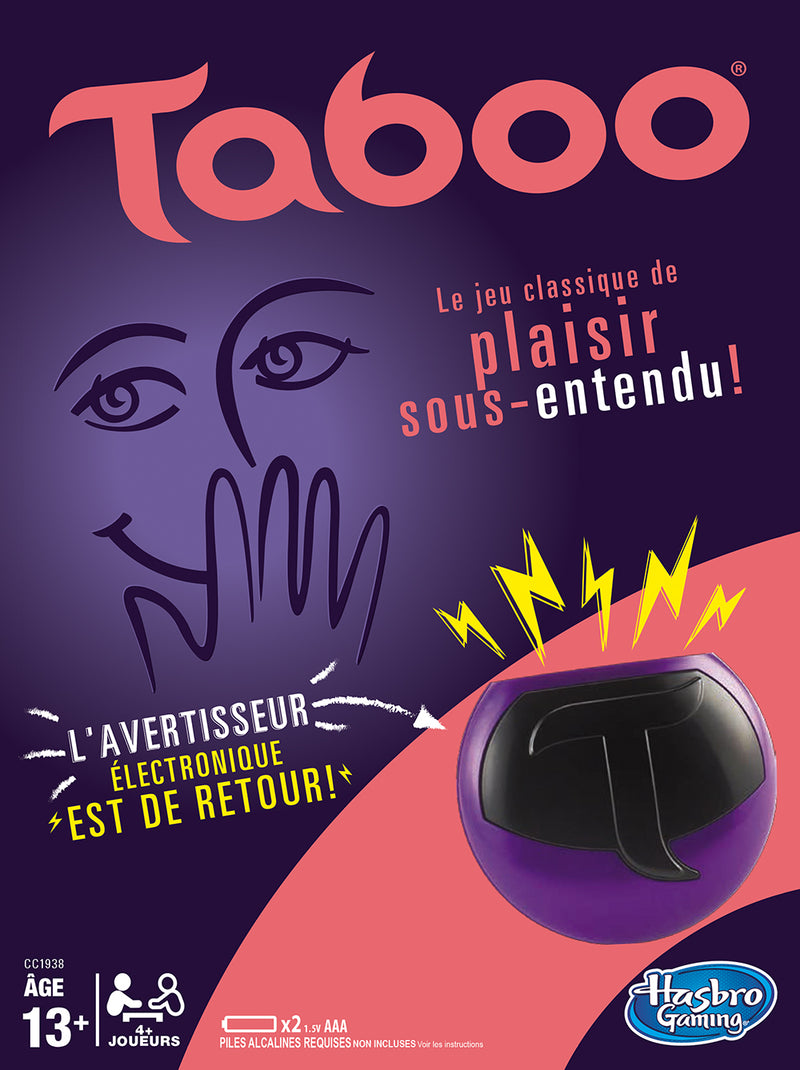 Taboo - Jeu de plateau, boutique de jeu, Variantes.