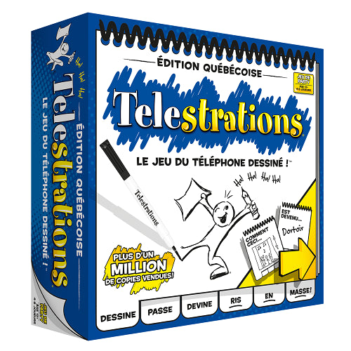 Telestrations Édition Québécoise (FR) – Infini-Jeux
