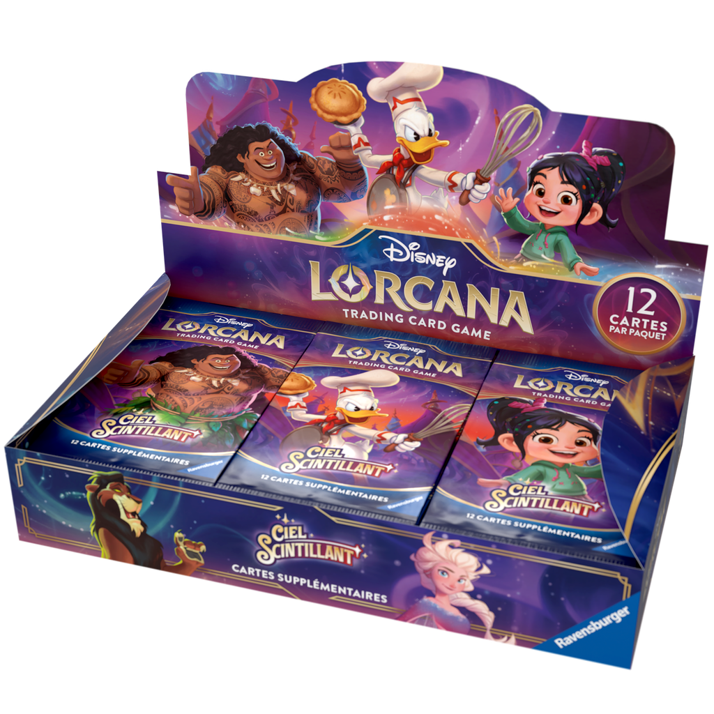 Disney Lorcana : Ciel Scintillant - paquet booster - Set 5 (FR)