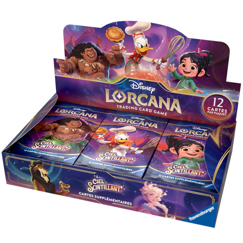 Disney Lorcana : Ciel Scintillant - paquet booster - Set 5 (FR)