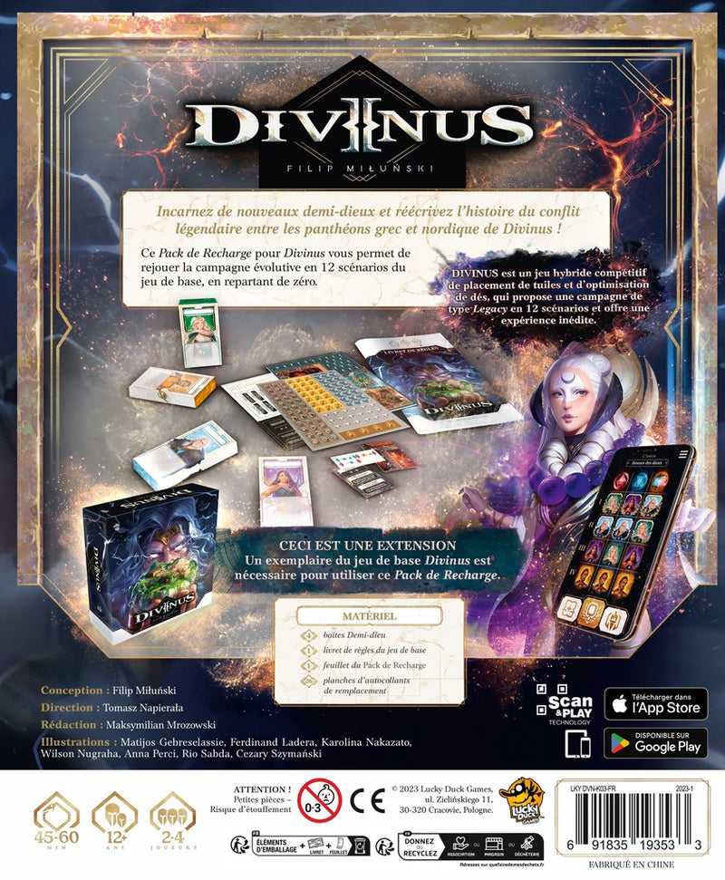 Divinus - Pack de recharge - Jeu de base (FR)