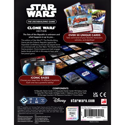 Star Wars: The deck-building game: The Clone wars (EN)