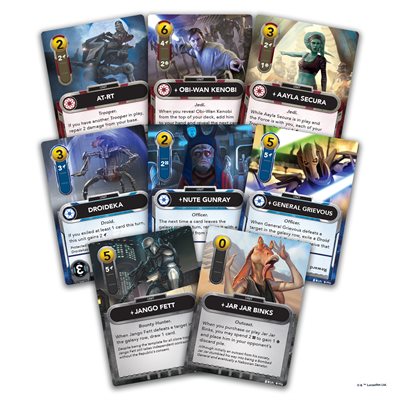 Star Wars: The deck-building game: The Clone wars (EN)