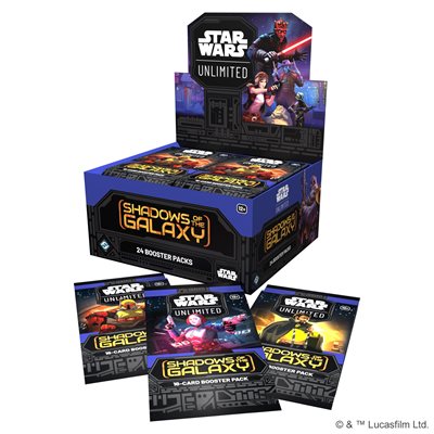 Star Wars : Unlimited Shadows of the Galaxy - Booster Pack (EN)