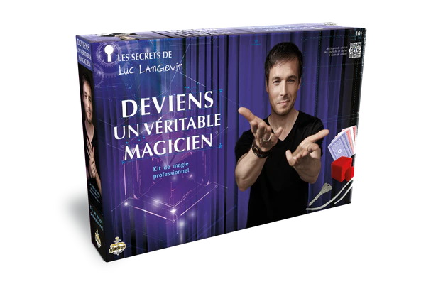 Coffret de magie Luc Langevin: Deviens un véritable magicien (FR)