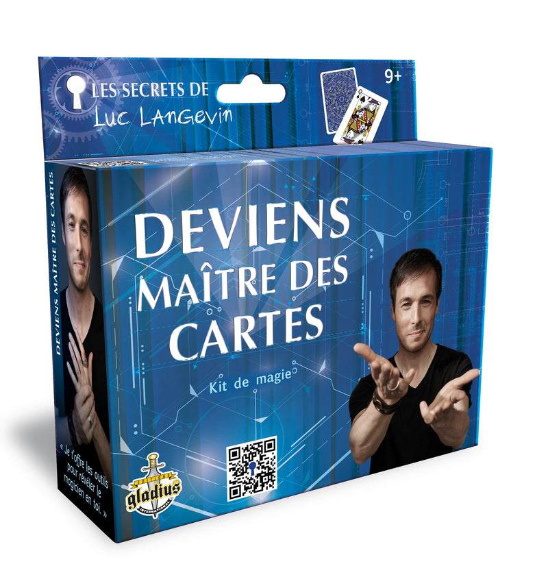 Kit de magie Luc Langevin : Deviens Maître des Cartes (FR)