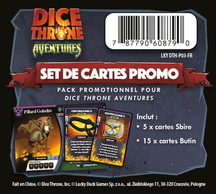 Dice Throne Aventures - Pack d'extension (Fr)