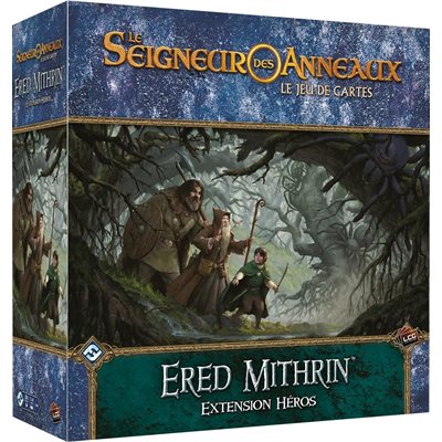 Le Seigneur des Anneaux JCE - le jeu de cartes édition révisée - Ered Mithrin - Héro Extension (FR)