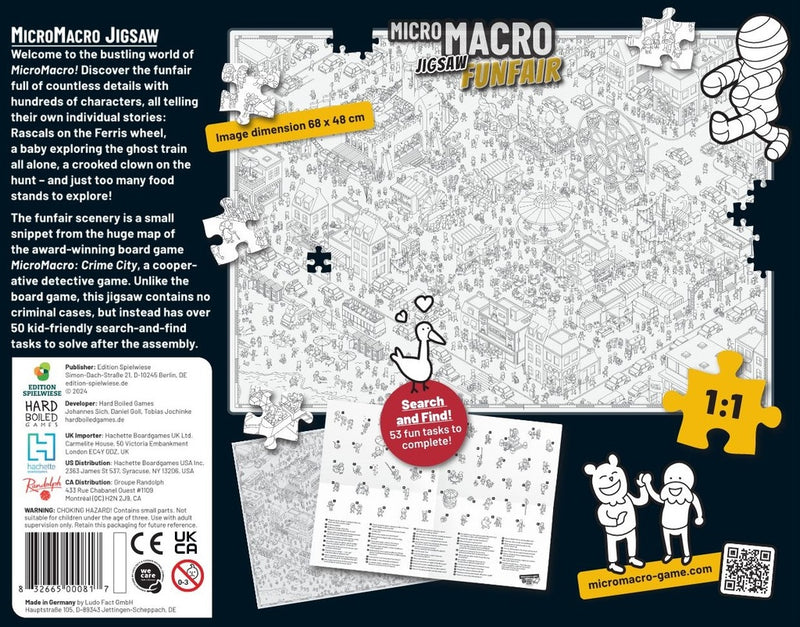 Micro Macro Jigsaw - Funfair (EN)