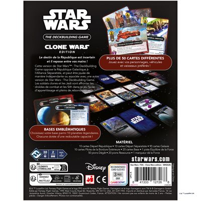 Star Wars the Deckbuilding Game - Clone Wars (FR)