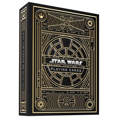 Jeu de cartes classique - Star Wars doré