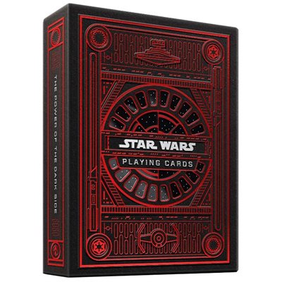 Jeu de cartes classique - Star Wars rouge