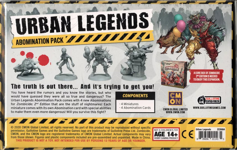 Zombicide - 2nd Edition : Urban Legends Abomination pack (EN)