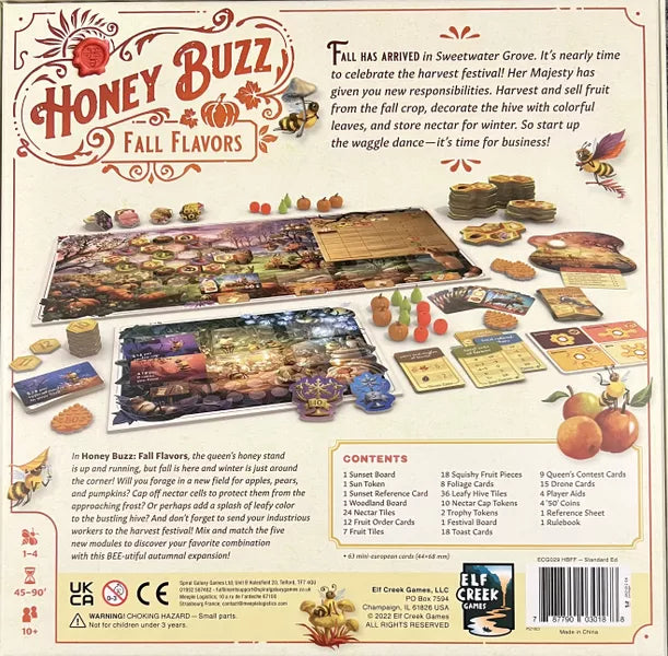 Honey Buzz Fall Flavors Deluxe Edition  Expansion (EN)