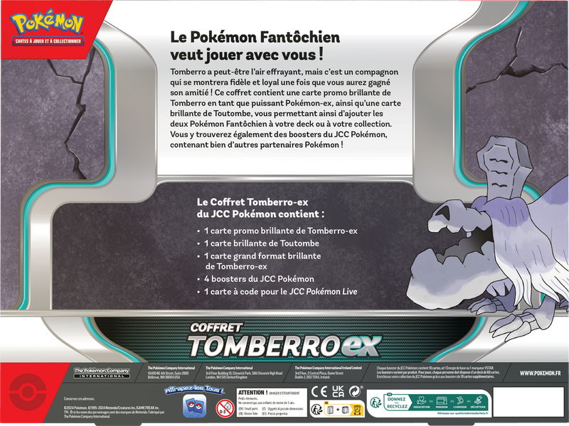 Pokemon Coffret Tomberro Ex (FR)