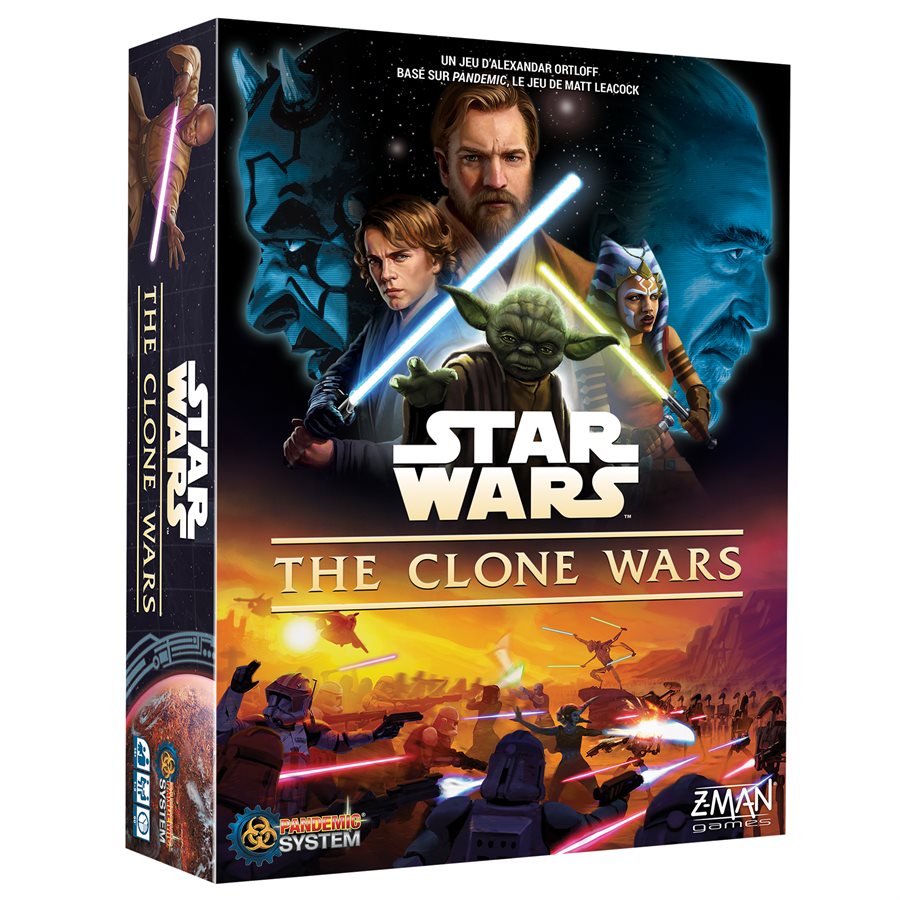 Star Wars - the Clone Wars - a Pandemic System Game (EN) – Infini-Jeux